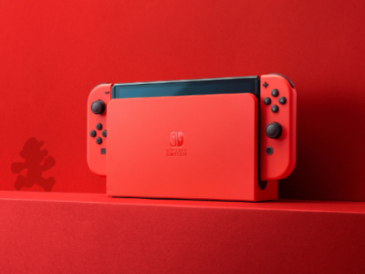 全新登场！任天堂发布Nintendo Switch (OLED 版) 马力欧红色套装